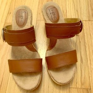 BOC chunky brown sandals